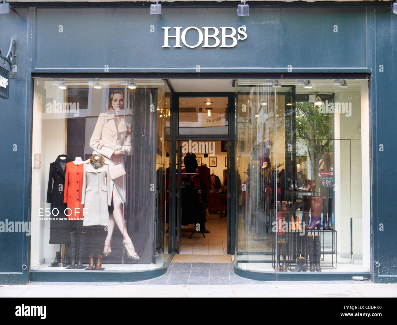 Hobbs clothes shop in King Street Manchester UK Stock Photo