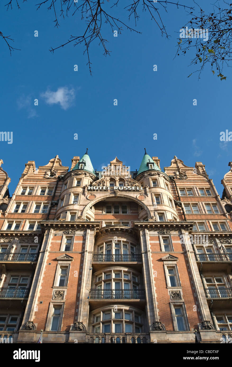 Exterior Of The 1894 Russell Hotel Russell Square London England