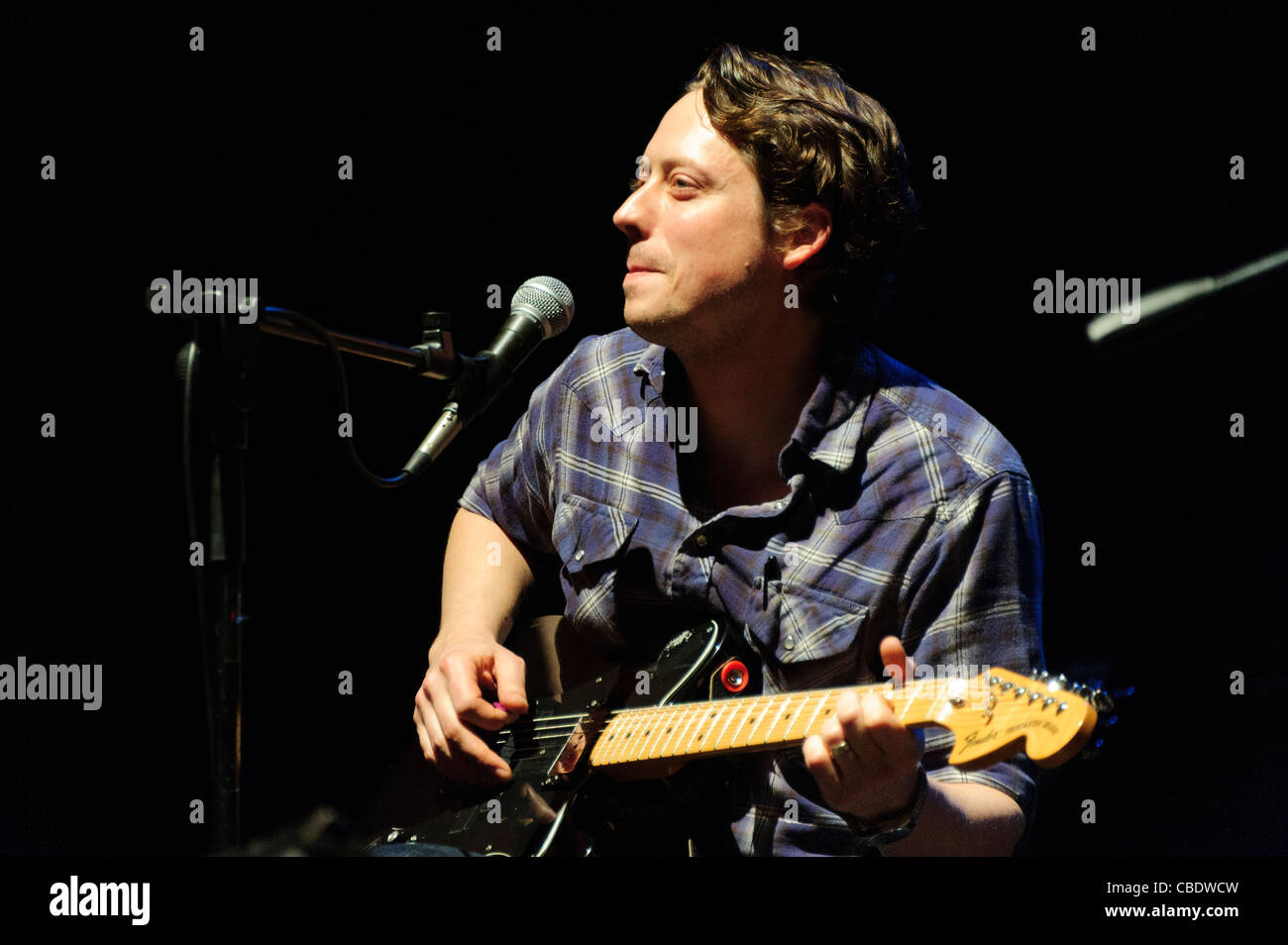 Tall Firs perform in Rome Stock Photo Alamy