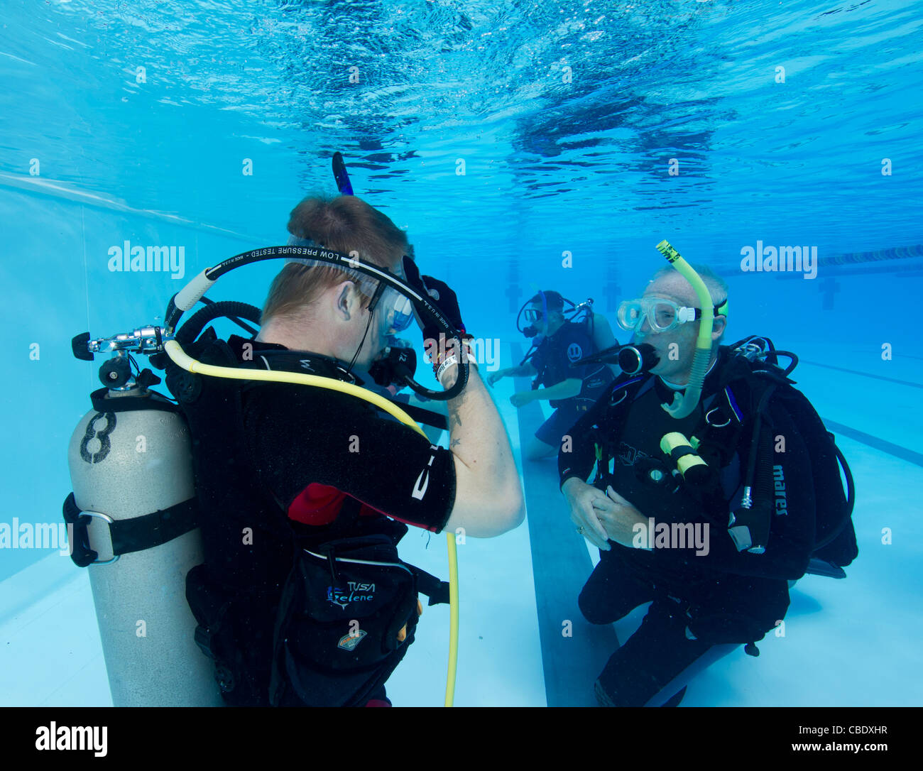 Scuba diving training as a form of inwater therapy and rehabilitation