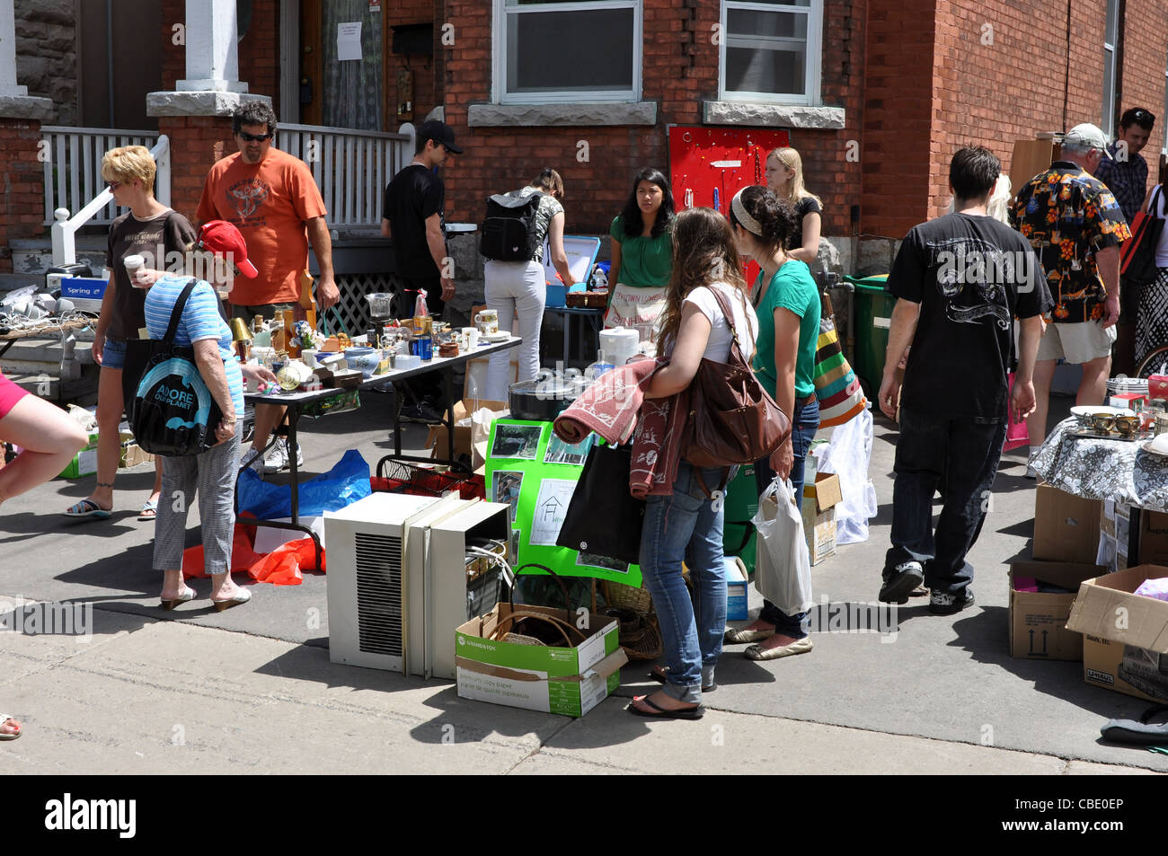 annual Glebe neighborhood garage sale 