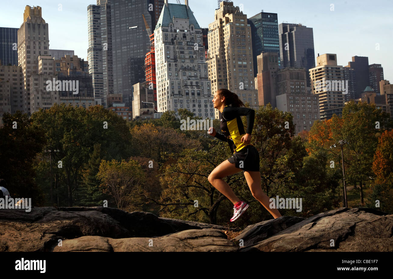 Australian Indigenous Marathon Project runner Samantha Shepherd of