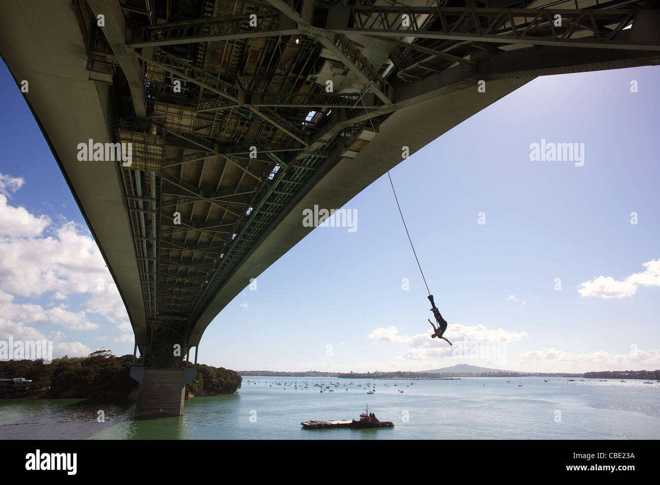Auckland bridge bungy hires stock photography and images Alamy
