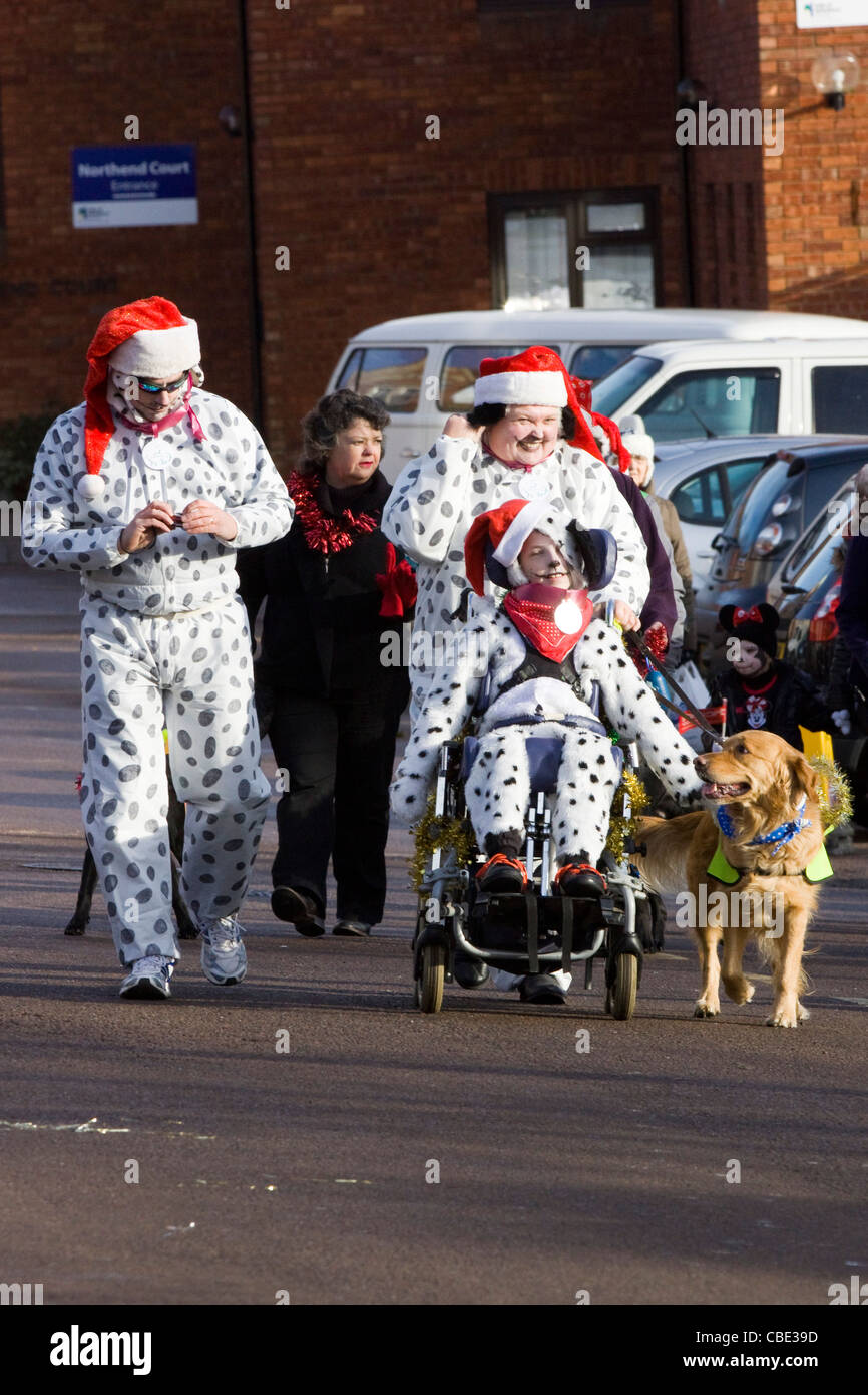 The Christmas Day Parade in Buckingham Disney Themed Stock Photo Alamy