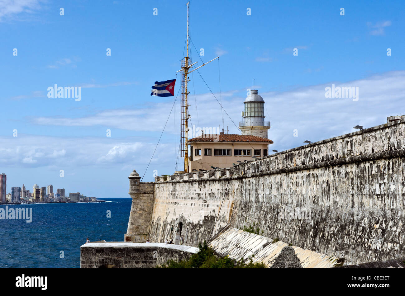 Cuba, Havana, the Morro-Cabana Military-Historical Site, Castillo de los  Tres Reyes Magos del Morro (a UNESCO Heritage Site Stock Photo - Alamy