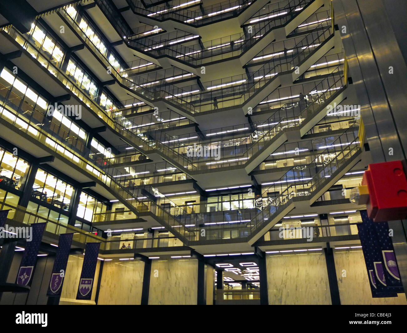 Elmer Holmes Bobst Library is the main library for New York University