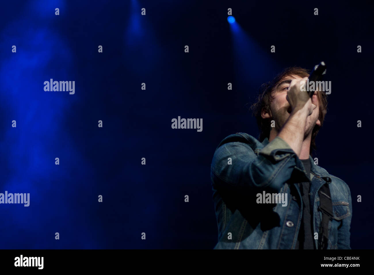 All Time Low performs live at Q102's Jingle Ball at Wells Fargo Center