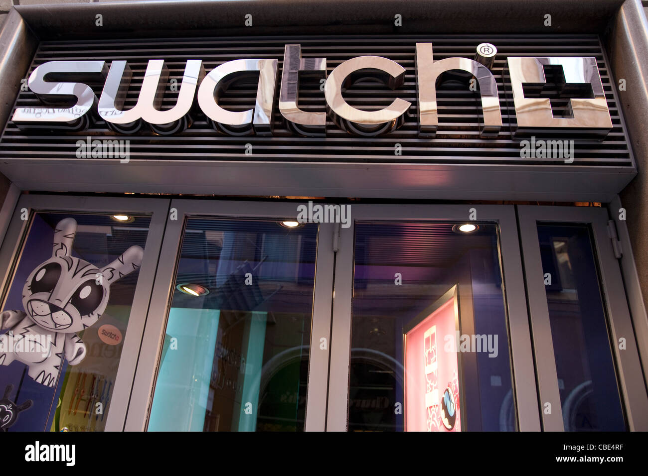 Swatch sign hires stock photography and images Alamy
