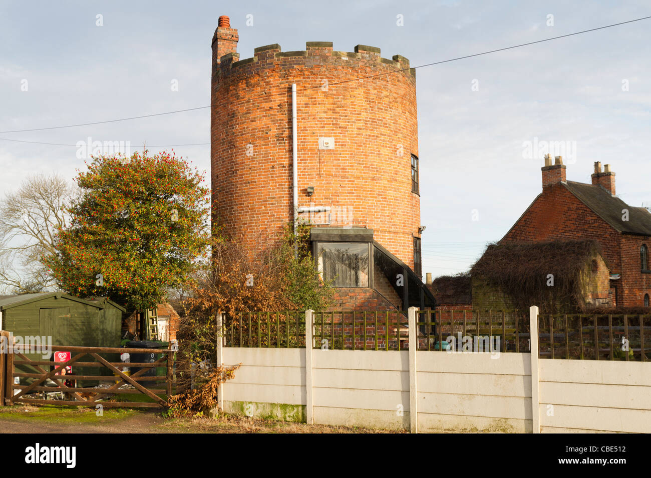 The Roundhouse in Gailey Staffordshire Stock Photo Alamy