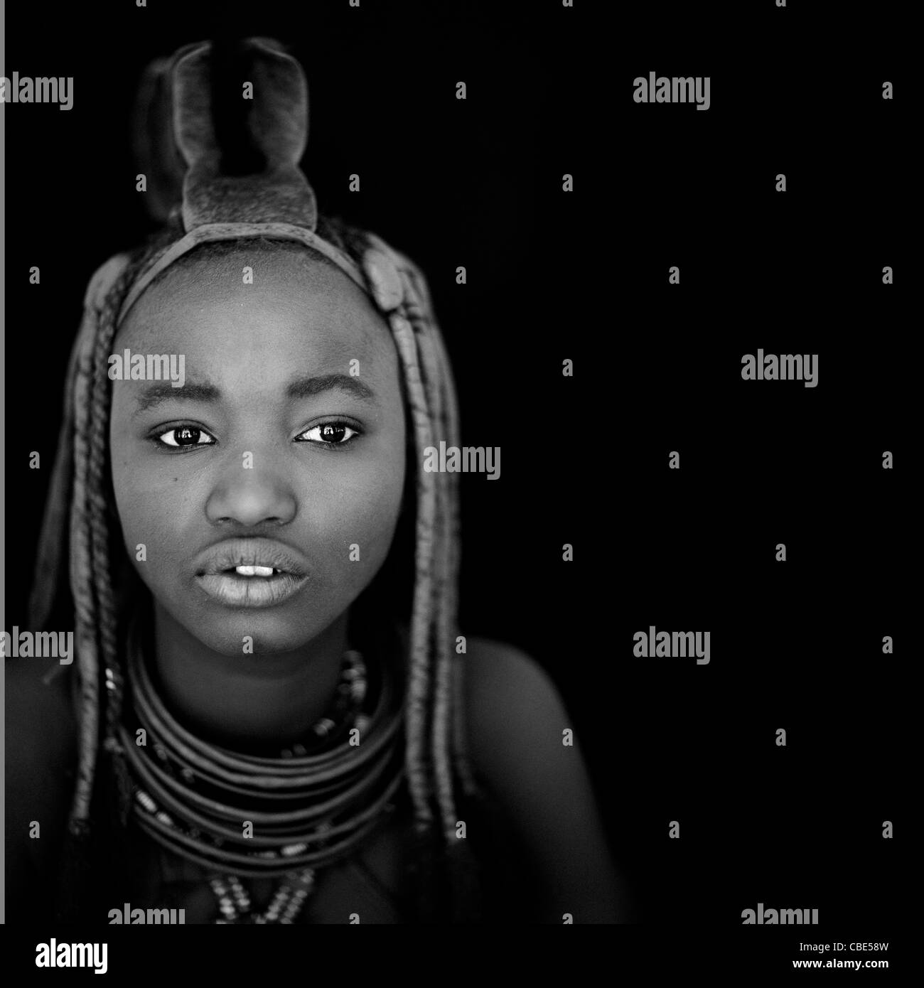 Himba hairstyle hi-res stock photography and images - Alamy