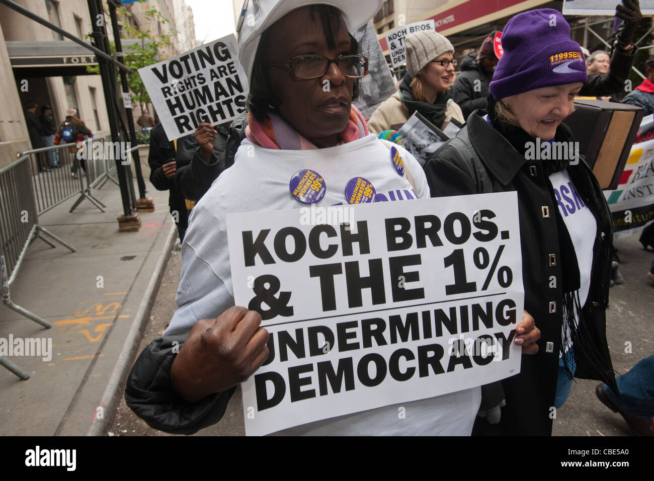 Voting rights protest usa hi-res stock photography and images - Alamy