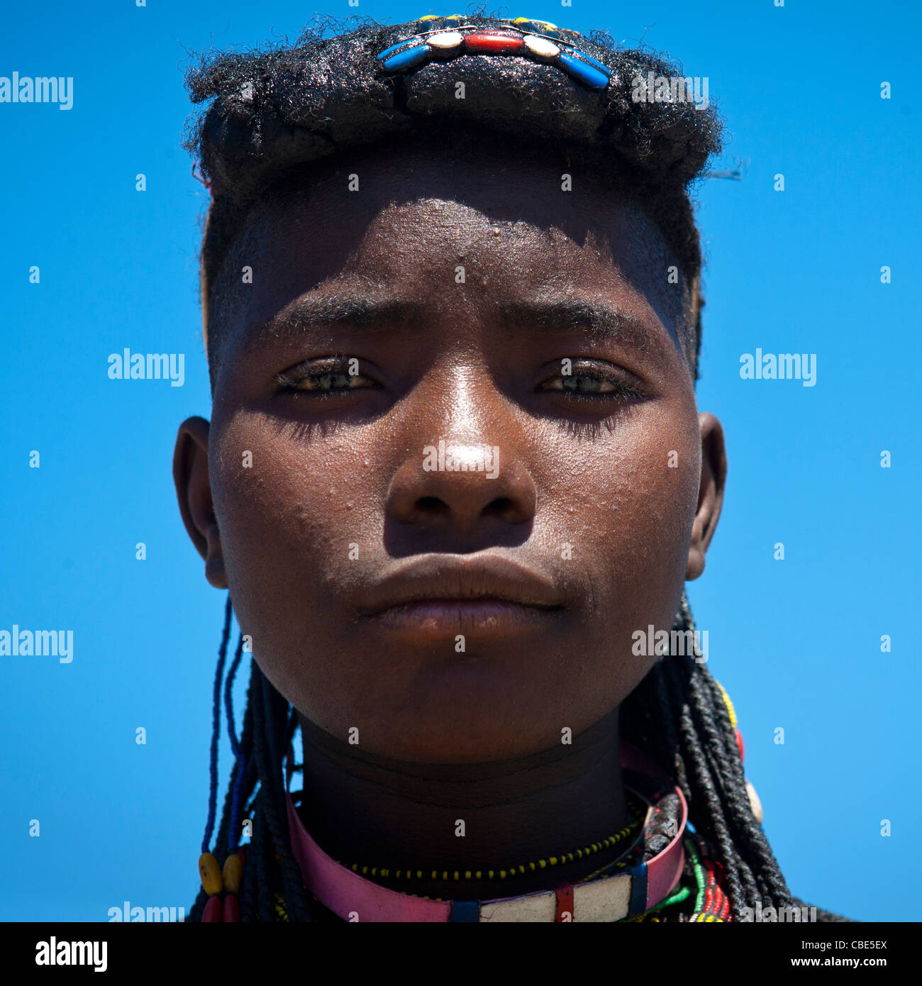 Africa tribal girl hi-res stock photography and images - Alamy