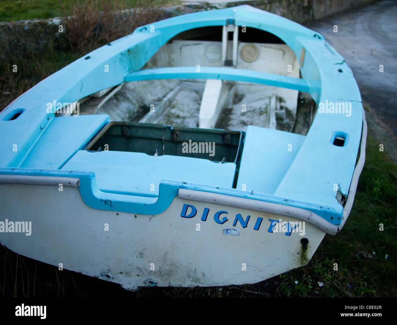 Ship Called Dignity, St Monans, Fife Stock Photo