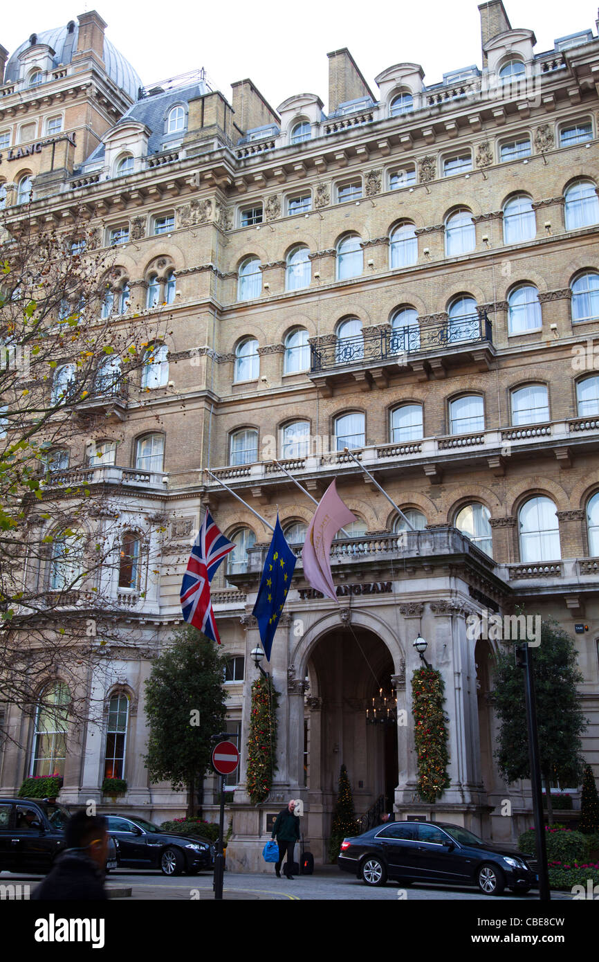 Langham hotel london exterior hires stock photography and images Alamy