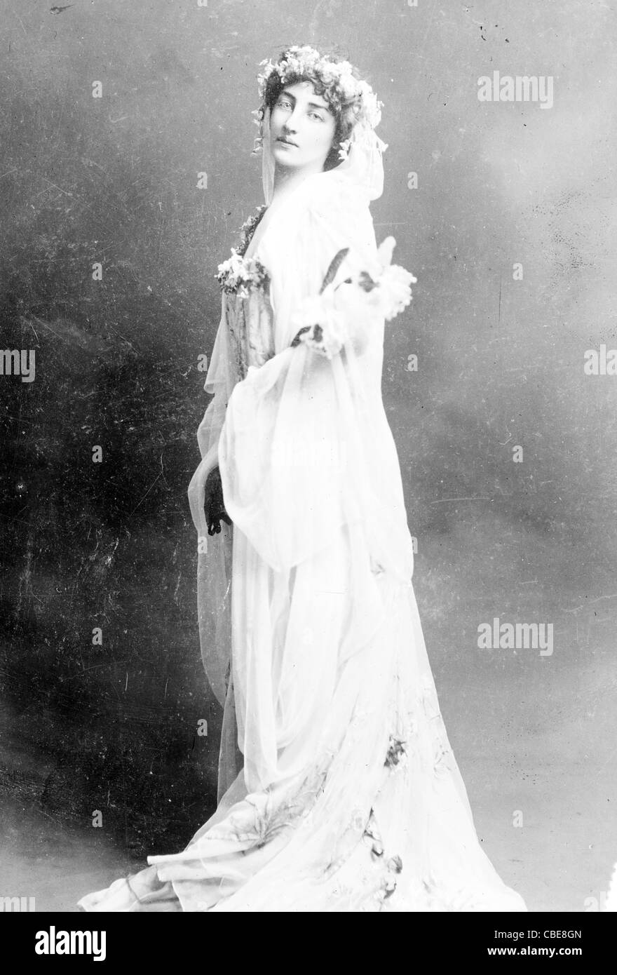 Miss Deacon, Dorothy Deacon who became Princess Radziwill when she married Prince Albert Radziwill Stock Photo