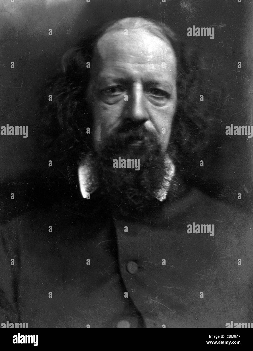 Alfred, Lord Tennyson Stock Photo