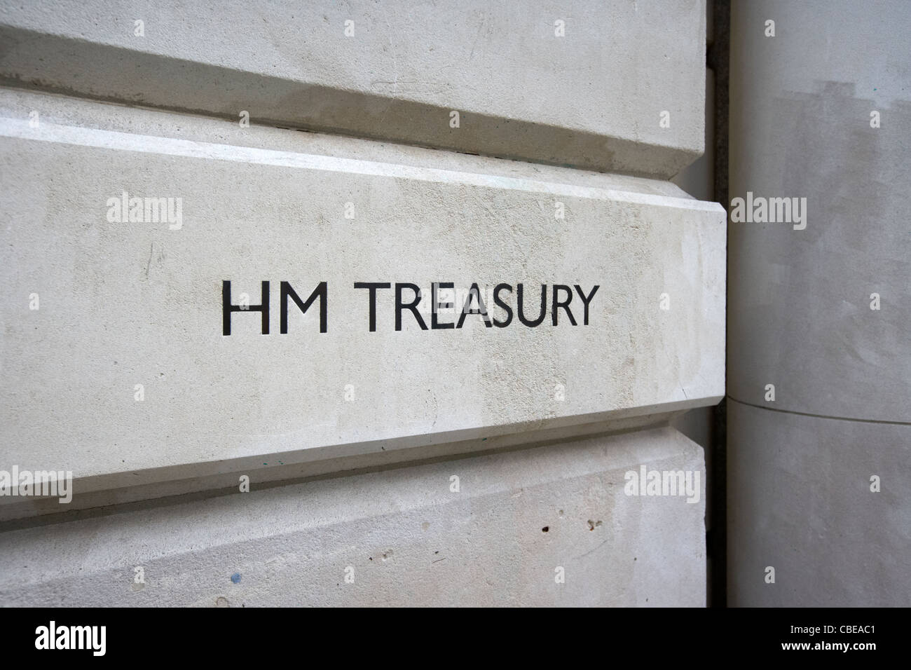 hm treasury british government official building london england united kingdom uk Stock Photo