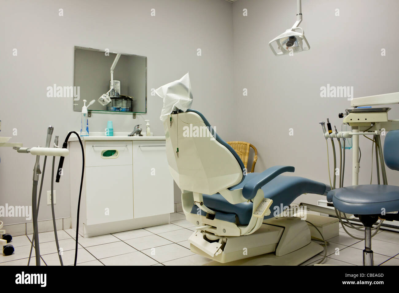 Dentist office, dentist chair Stock Photo Alamy