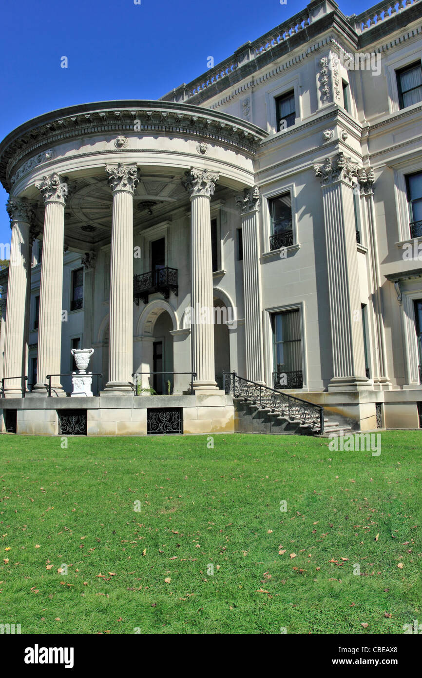 The Vanderbilt Mansion National Historic Site Hyde Park New York Stock Photo