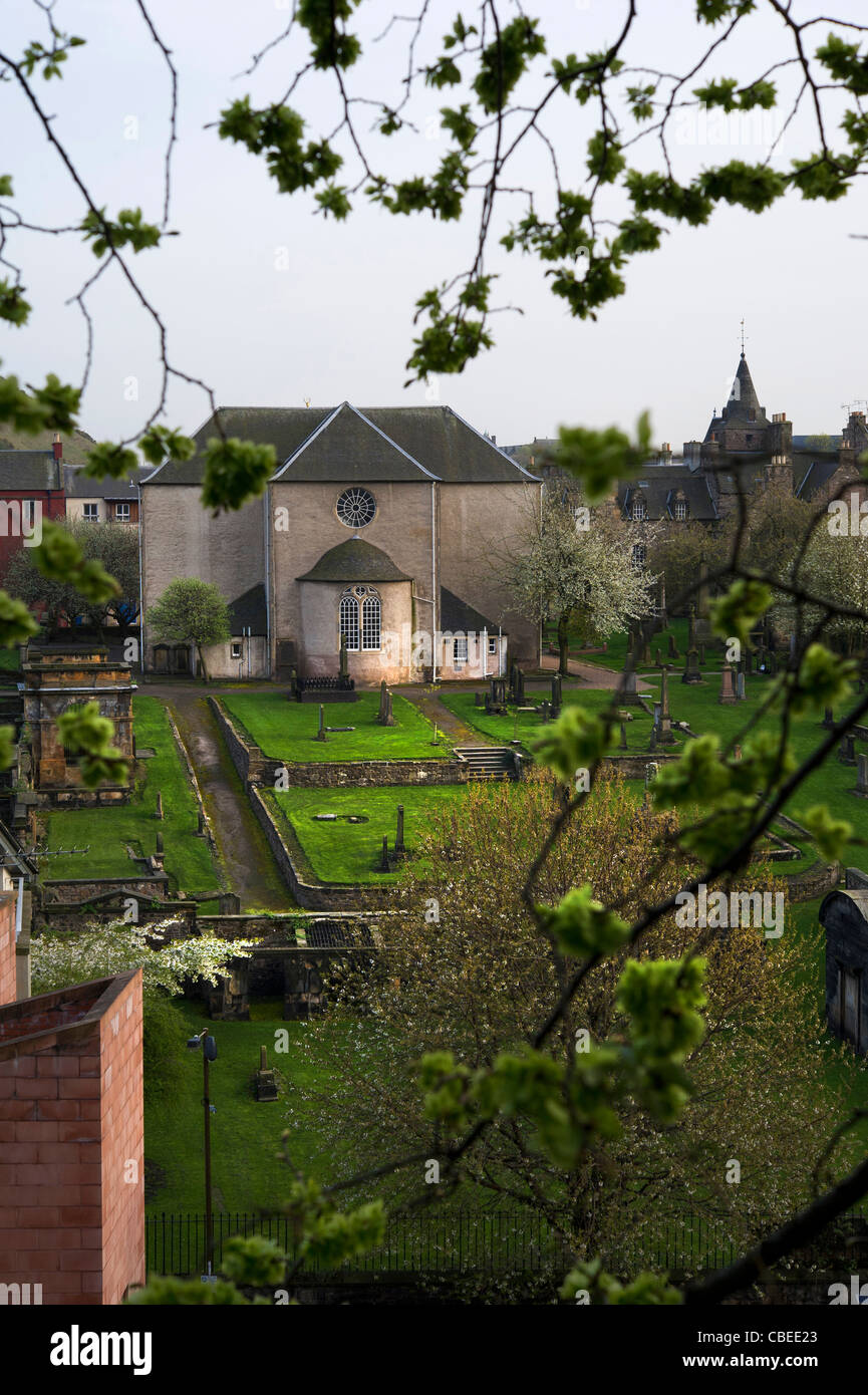 Canongate cemetery in Edinburgh Stock Photo