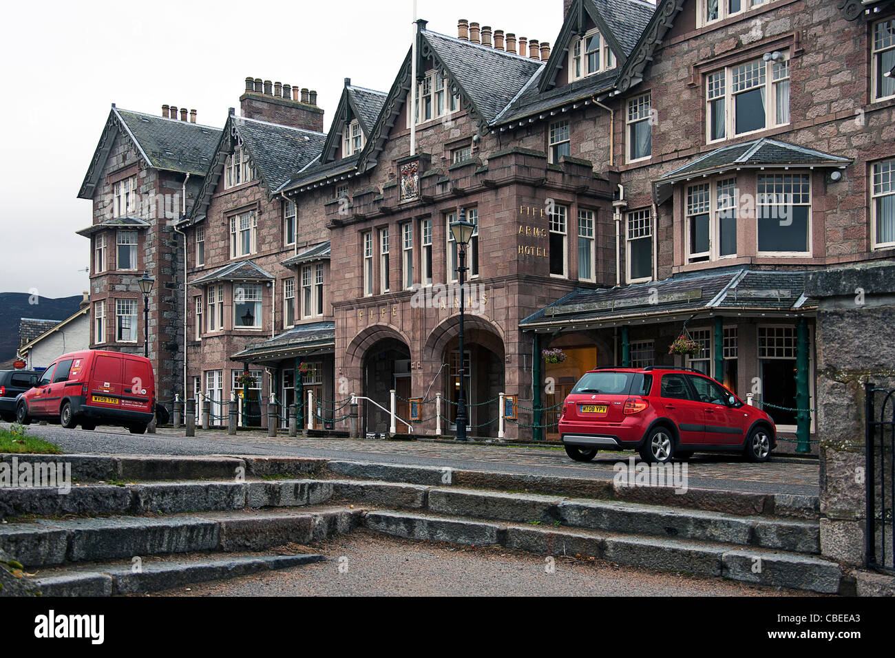 Fife Arms Hotel.Braemar.Royal Deeside. Scotland Stock Photo Alamy