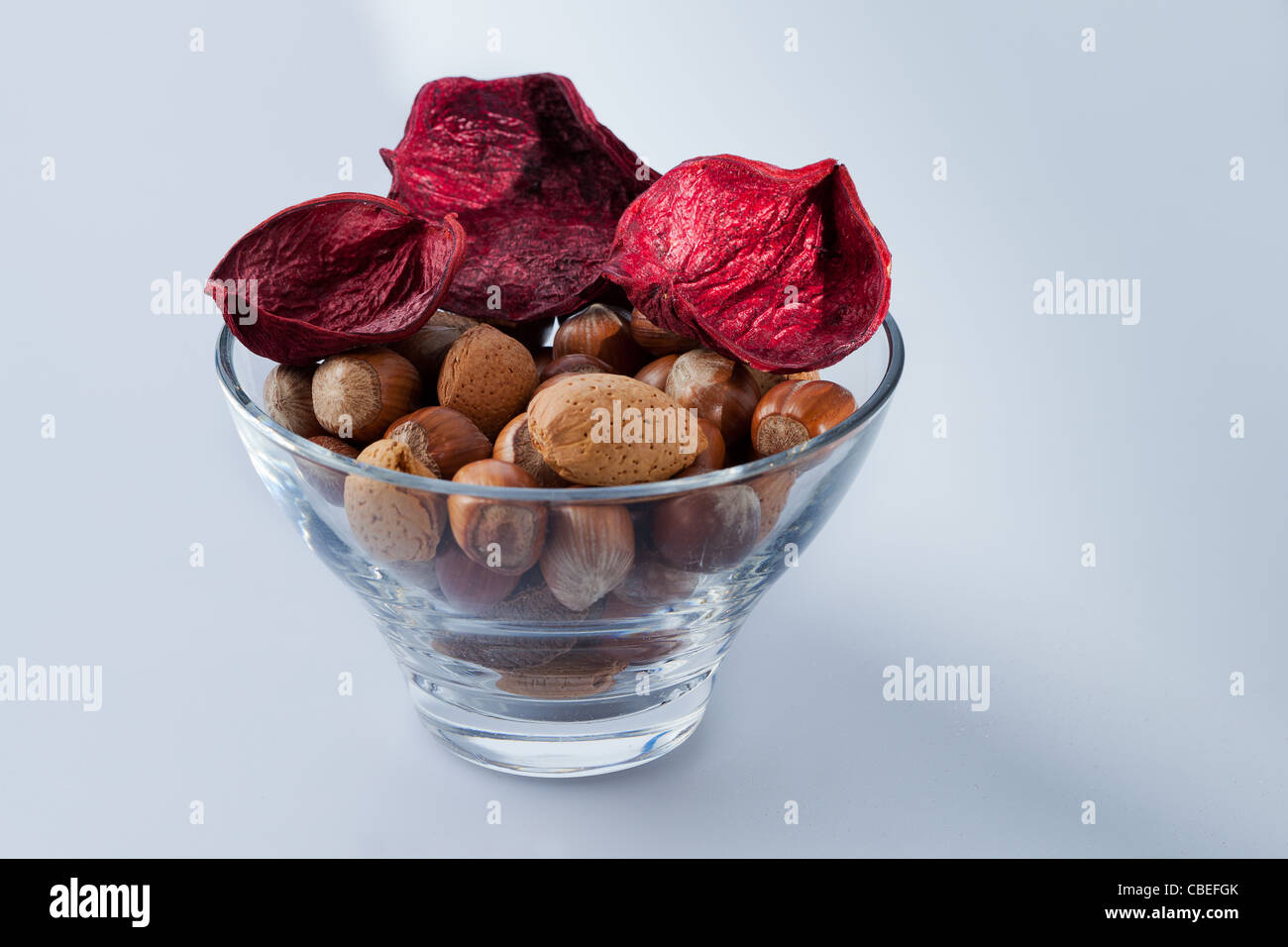 Christmas nuts Stock Photo
