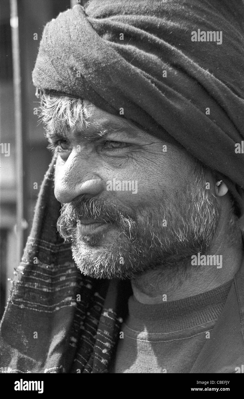 Indian Portraits - DARJEELING, First serie of north India. Stock Photo