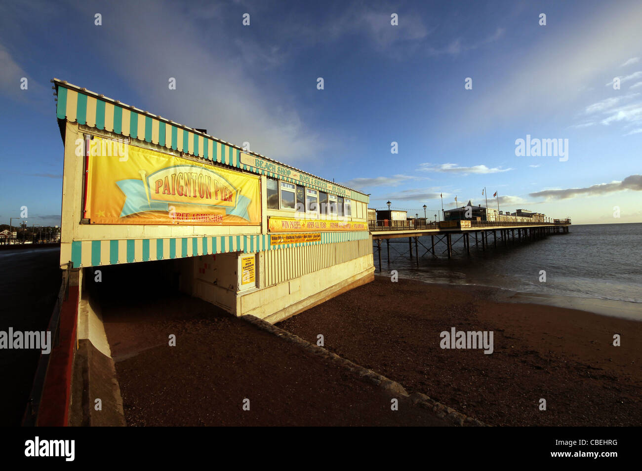 Paignton Pier is a pleasure pier in the large English seaside resort