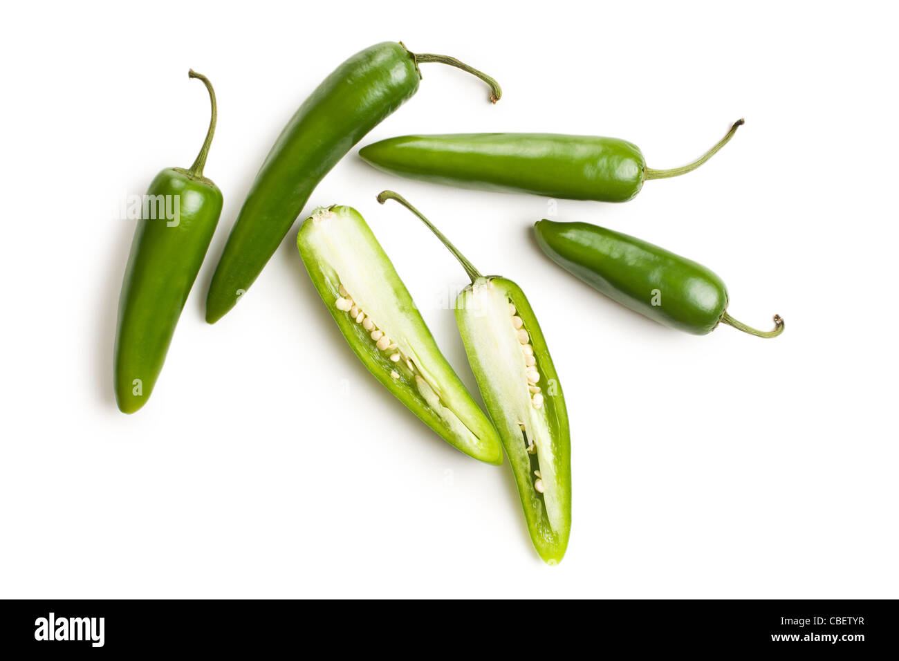 Jalapeños Cut Out Stock Images & Pictures Alamy