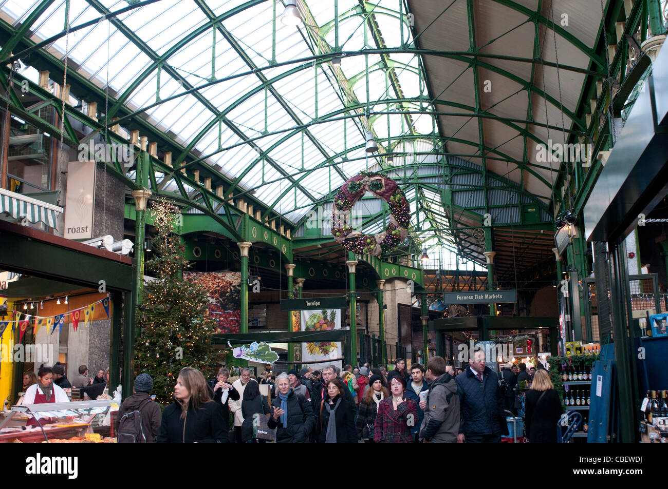 Borough Market, Southwark, London, England, UK Stock Photo