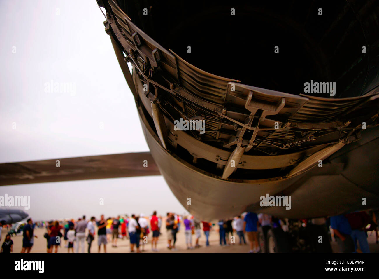 Rockwell B1-B strategic bomber, Luke AFB Airshow. Stock Photo