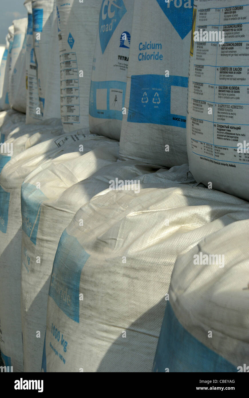white bulk bag Stock Photo Alamy