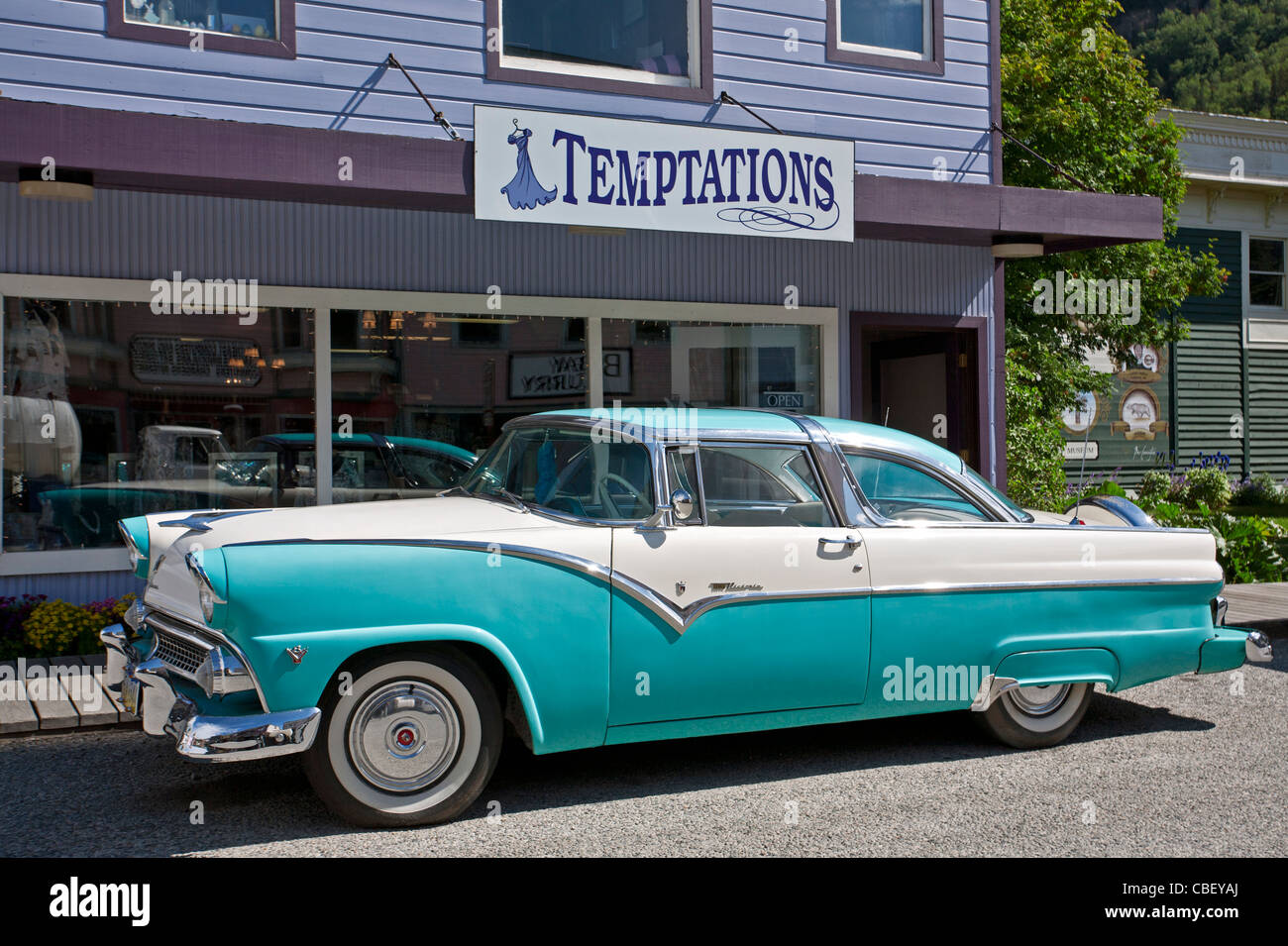 1955 Ford Crown Victoria. Stock Photo