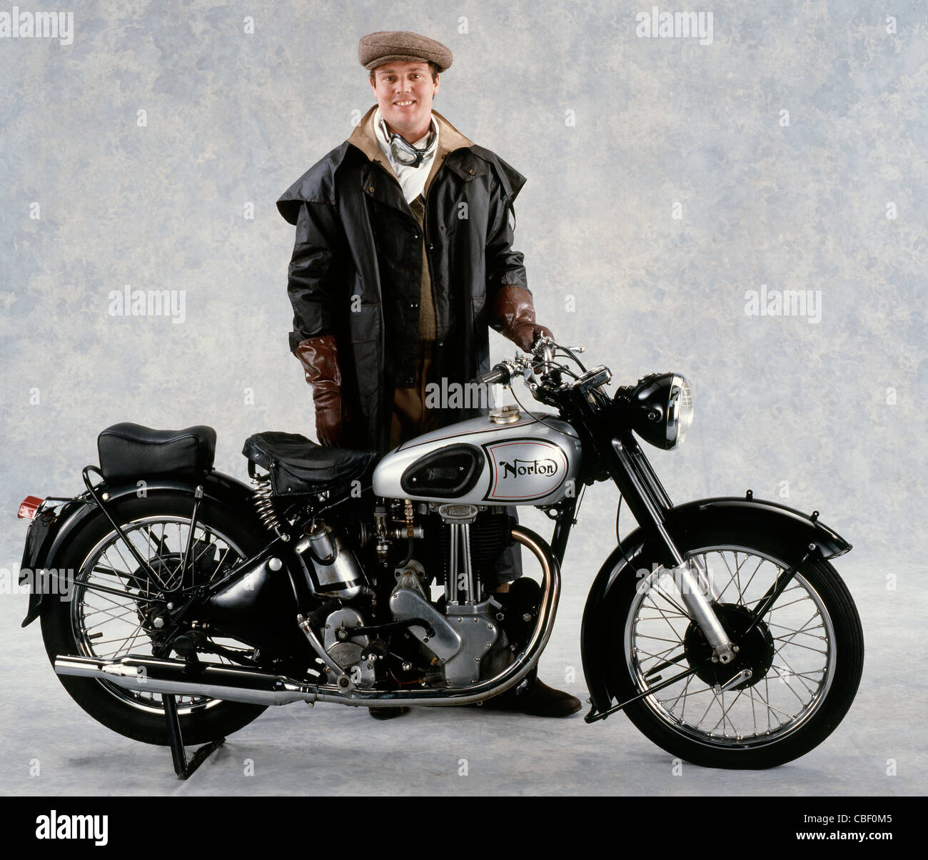 Vintage norton hi-res stock photography and images - Alamy