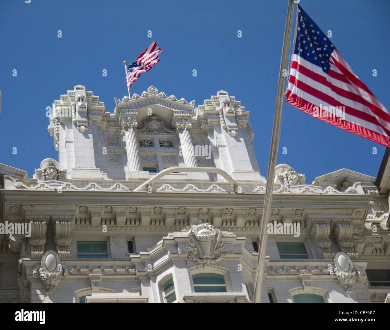 Building in Salt Lake City USA Stock Photo