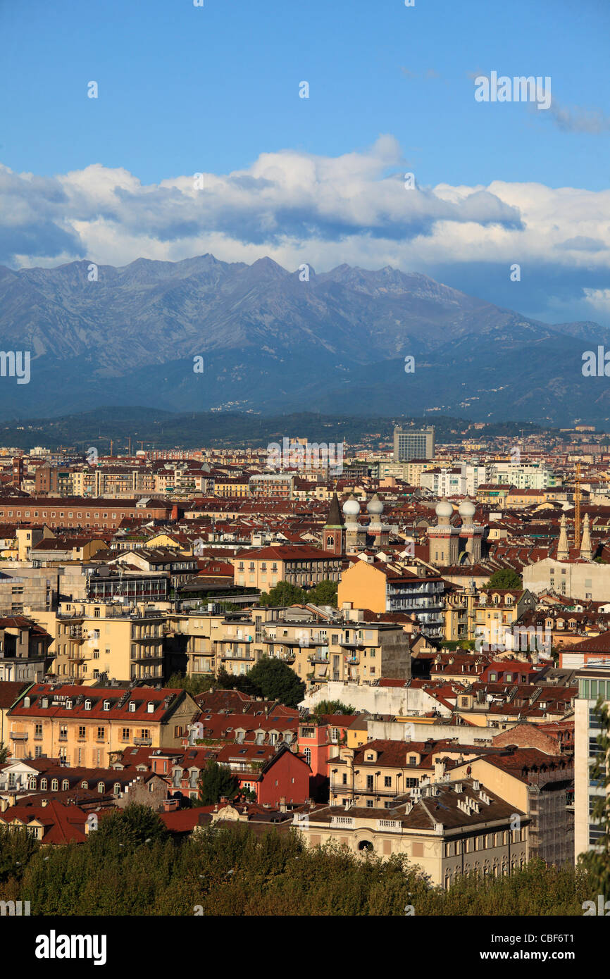 Italy, Piedmont, Turin, general view, skyline, Stock Photo
