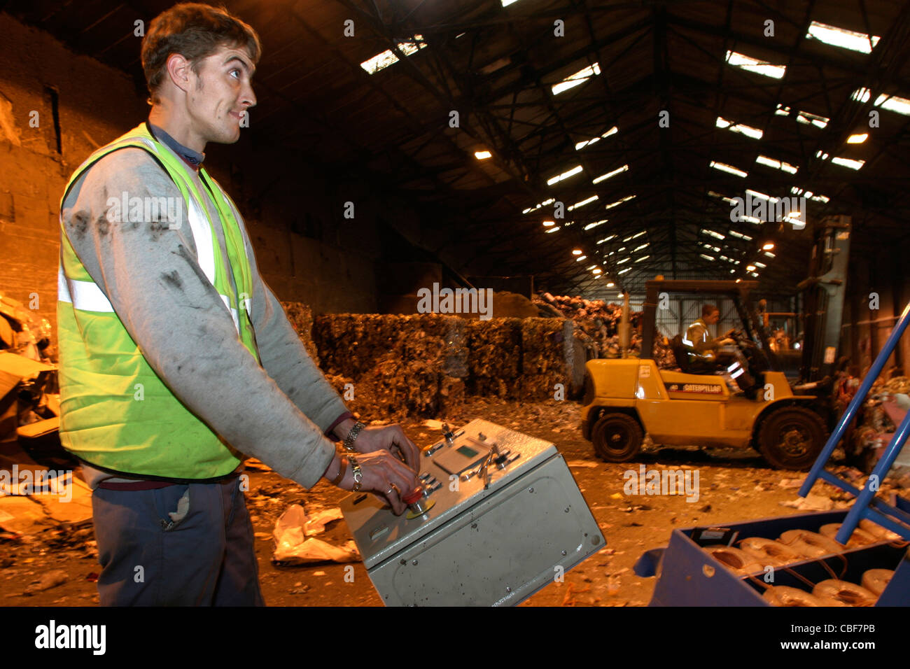 isle of wight, Island Waste, waste and rubbish disposal Stock Photo Alamy
