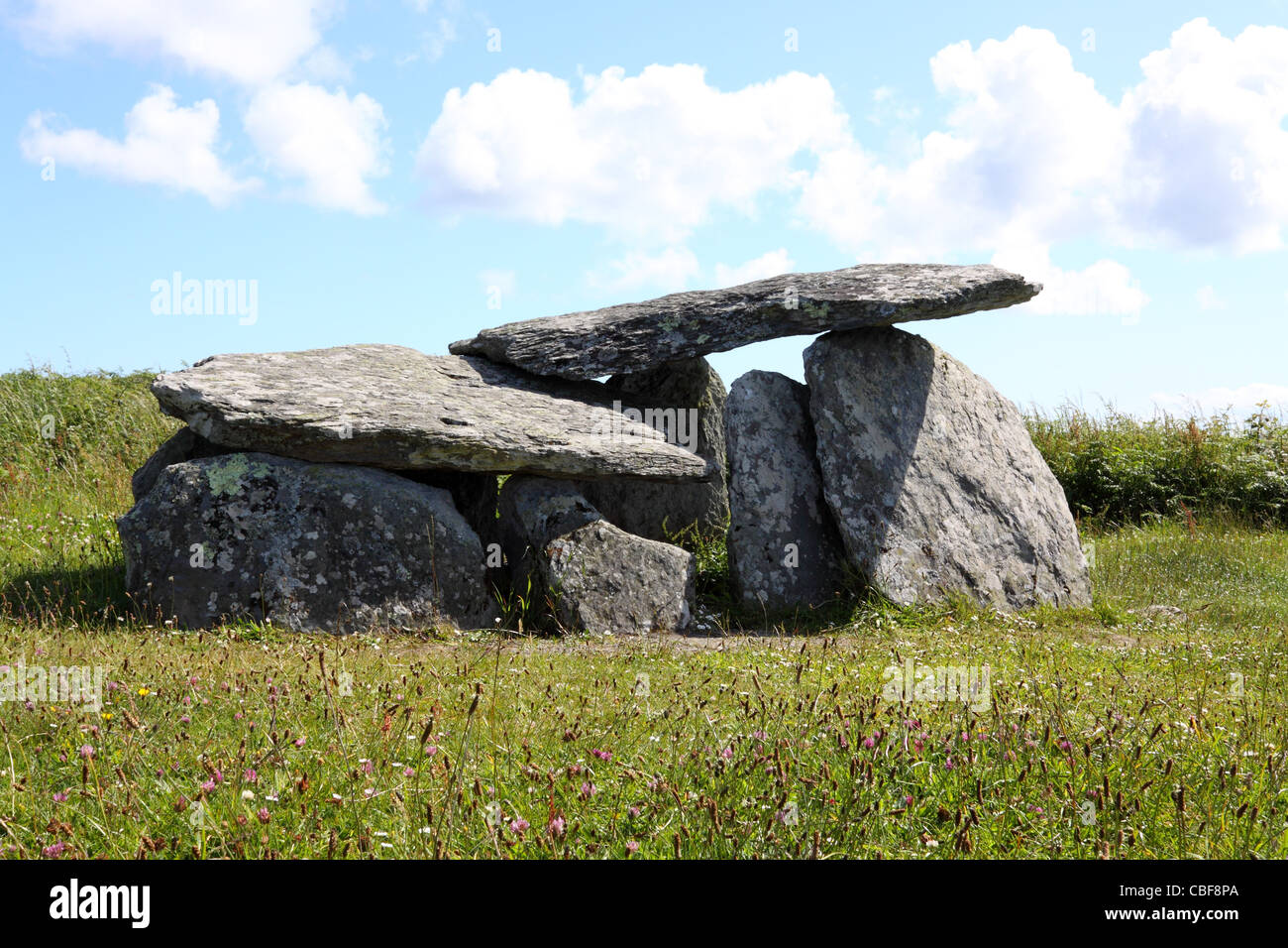 Altar Wedge Tomb, near Toormore Bay, County Cork, Ireland Stock Photo