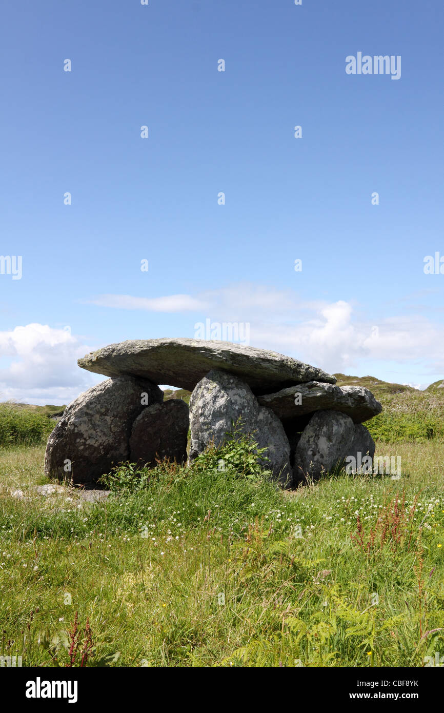 Altar Wedge Tomb, near Toormore Bay, County Cork, Ireland Stock Photo