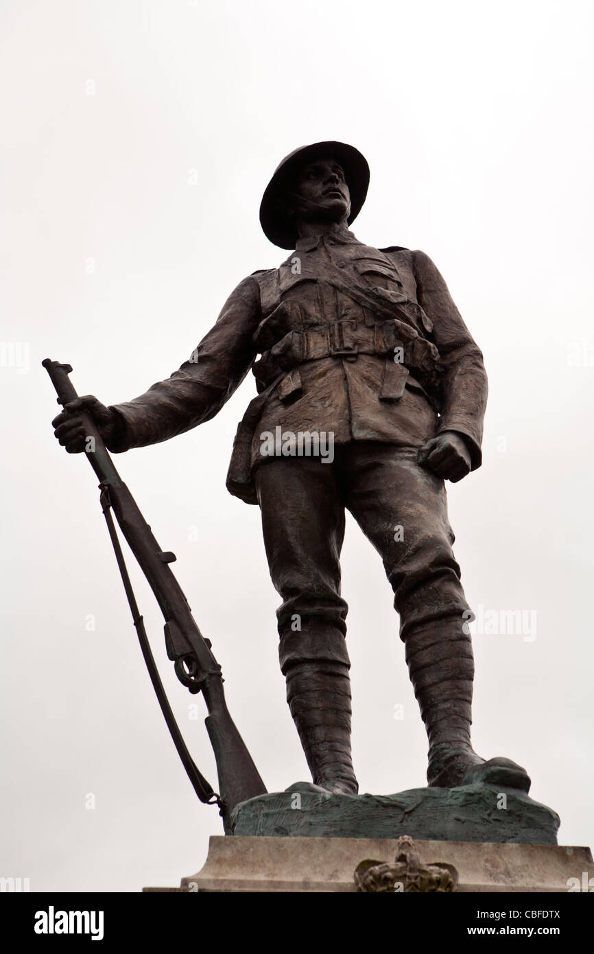 Statue Of Soldier Statue Of Ww1 Soldier High Resolution Stock