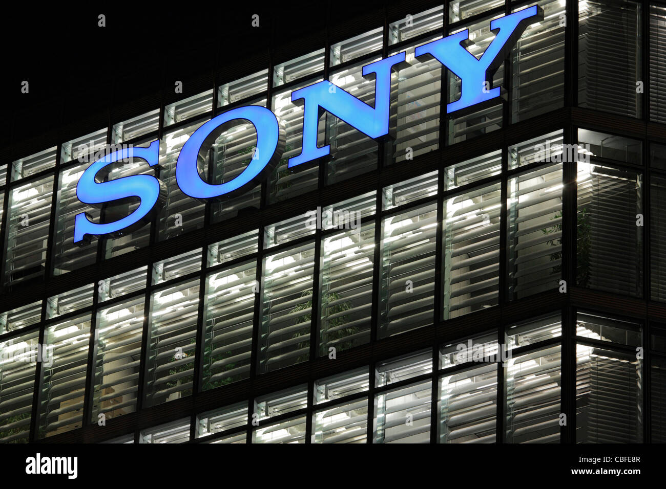 Sony center office building in Berlin Stock Photo