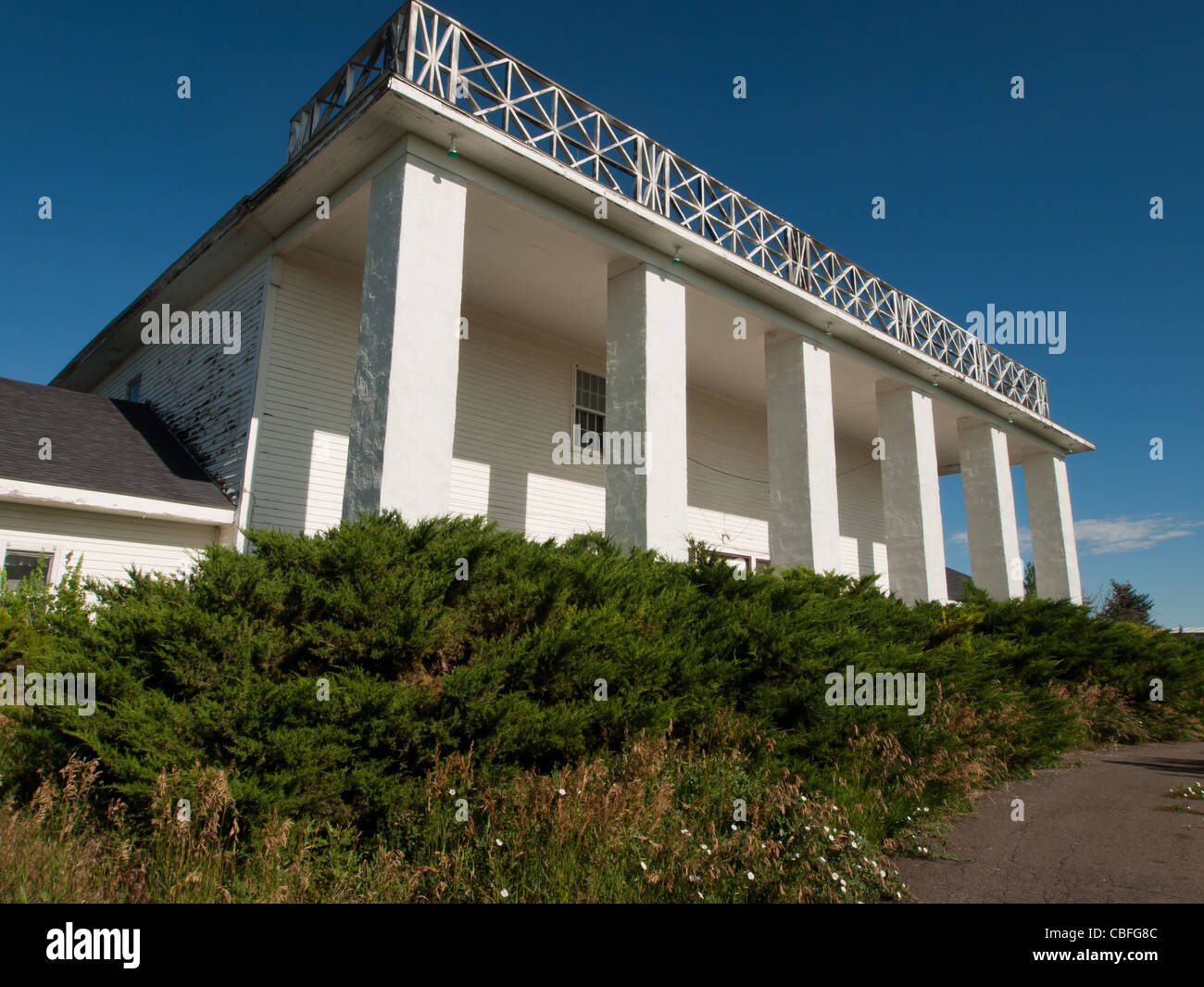 Abandoned farm house in Arriba, Colorado Stock Photo Alamy