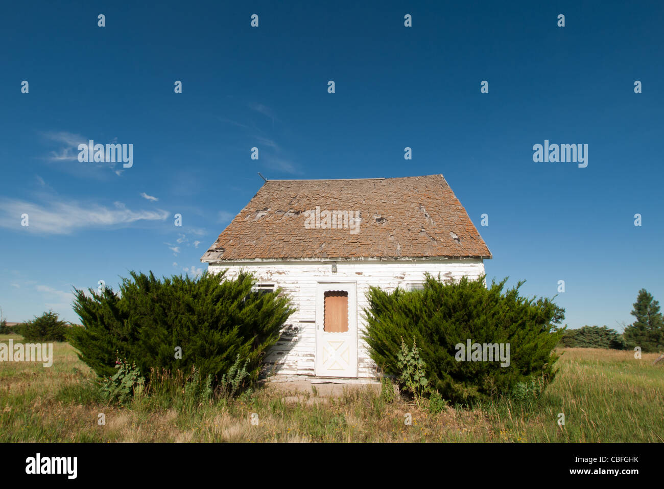 Abandoned farm house in Arriba, Colorado Stock Photo Alamy