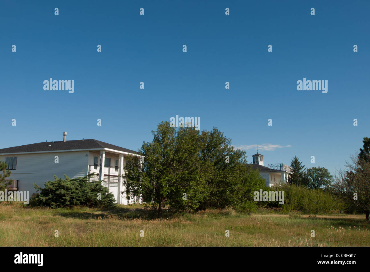 Abandoned farm house in Arriba, Colorado Stock Photo Alamy