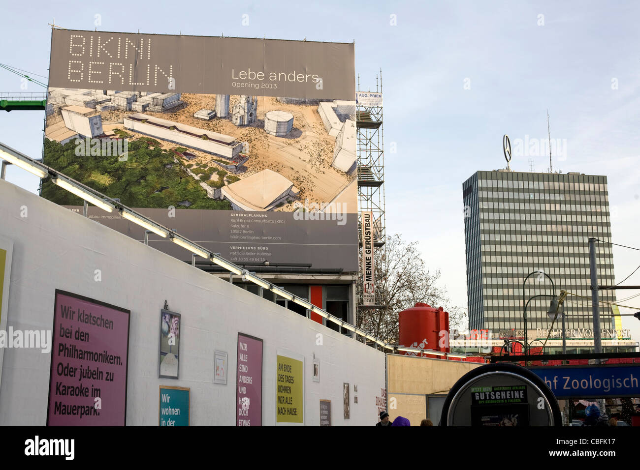 Bikini Building project Berlin Germany Stock Photo Alamy