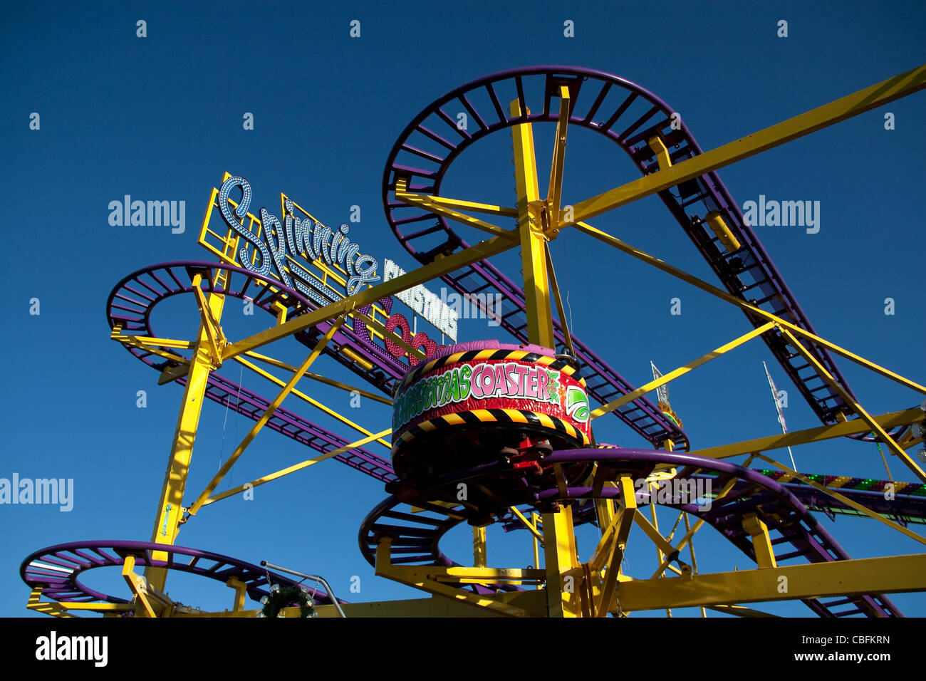 Winter Wonderland Hyde Park fair London Stock Photo - Alamy