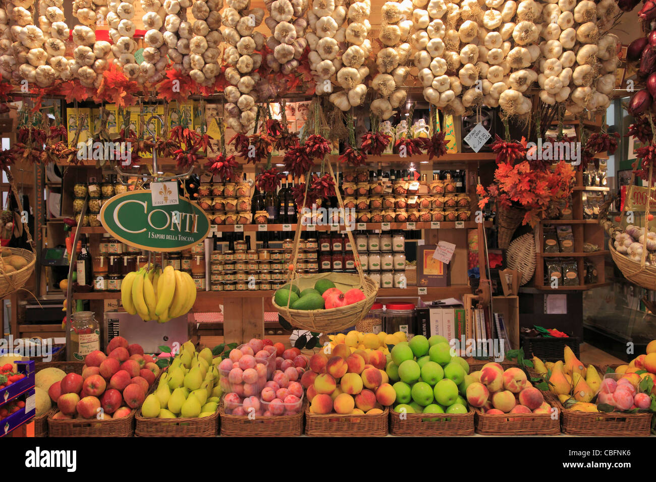 Italy, Tuscany, Florence, market, food Stock Photo - Alamy