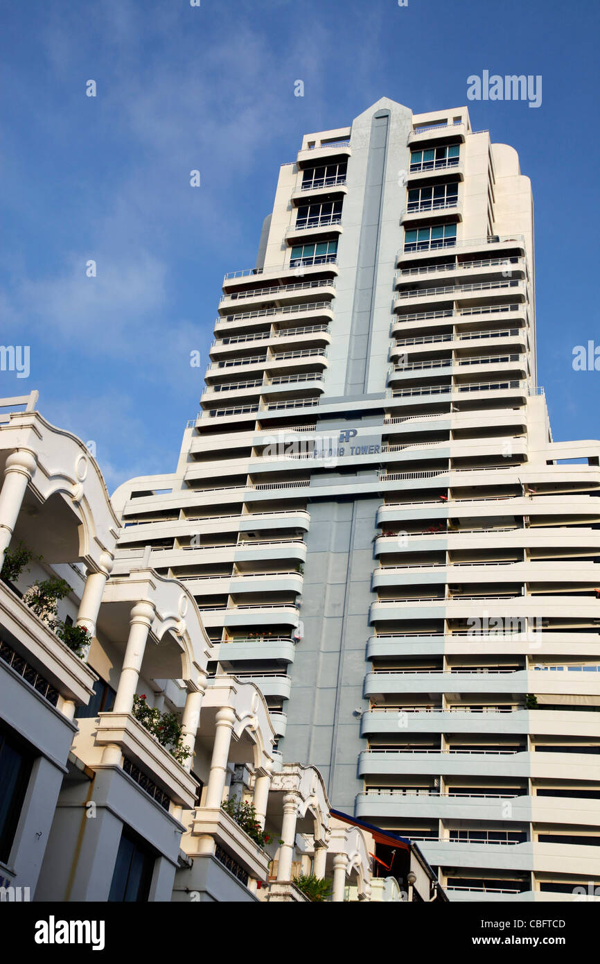 Patong Tower building and hotel Patong Beach Patong  Phuket Stock