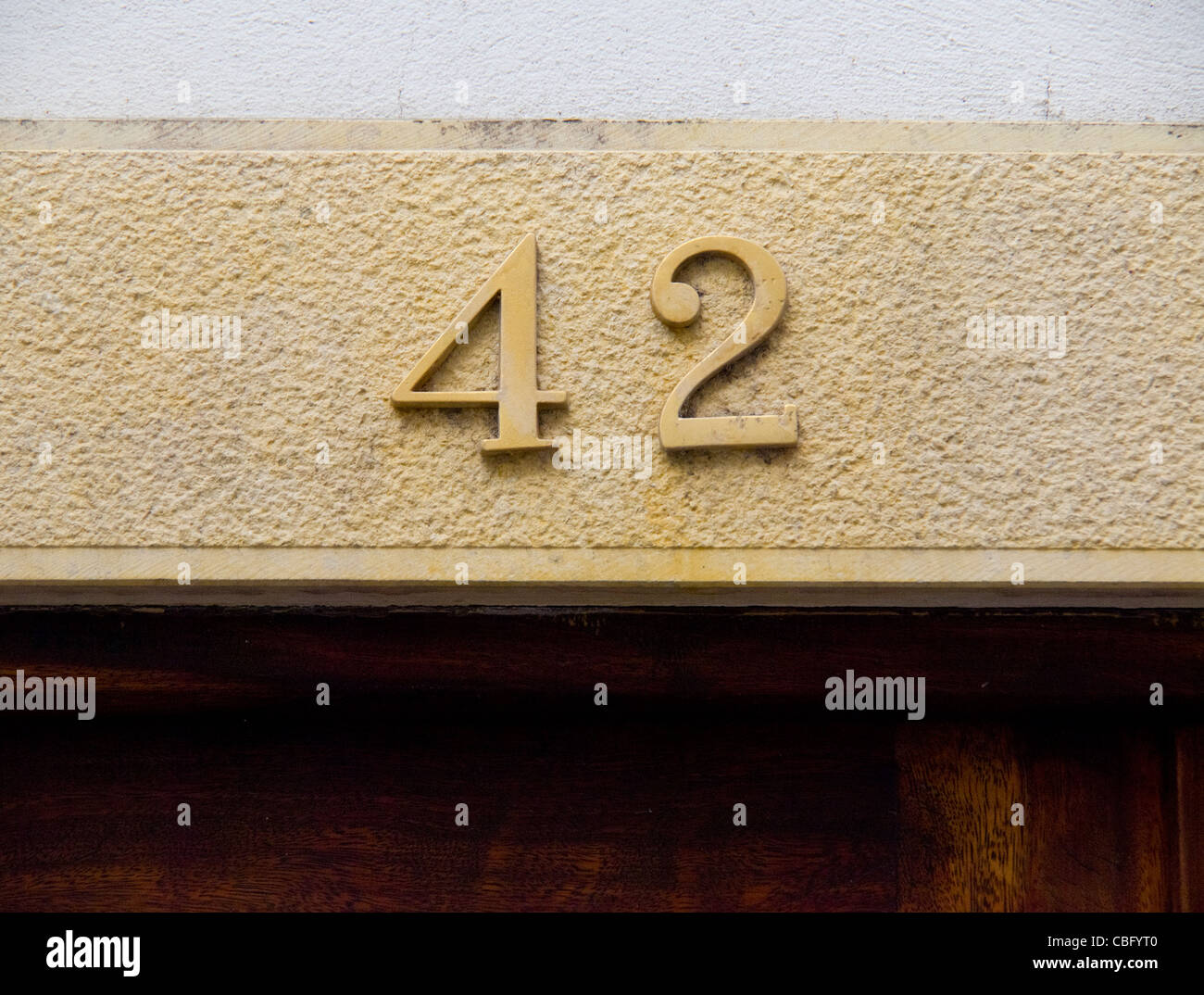 Number 42 hi-res stock photography and images - Alamy