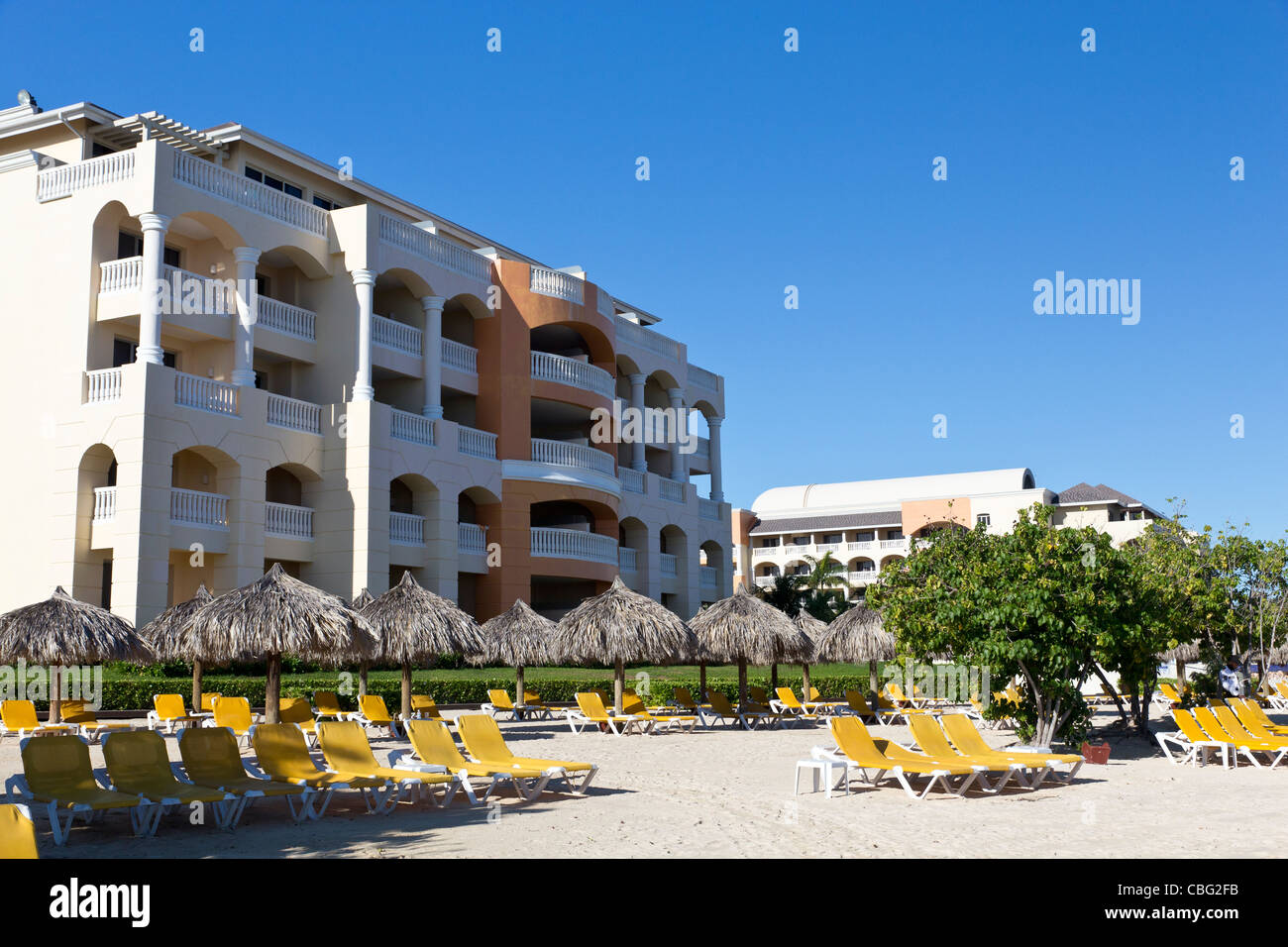 View of the Iberostar Suites, luxury all-inclusive resort, Montego Bay, Jamaica Stock Photo